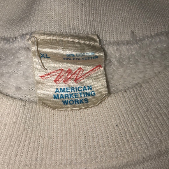 Classic 90s Mickey Mouse Polo Club Sweatshirt. XL - Picture 6 of 8